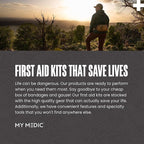 My Medic - Everyday Carry Pro Kit - Black, Life Saving, Portable Trauma Kit - Image 7