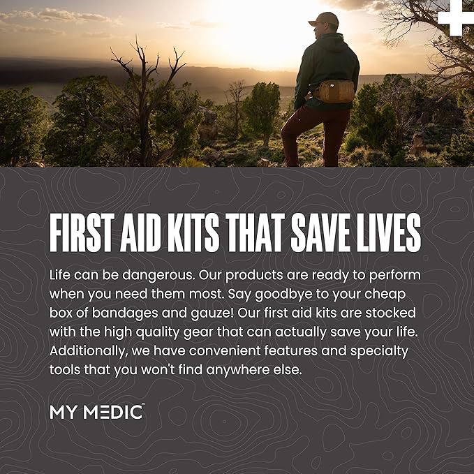 My Medic - Everyday Carry Pro Kit - Black, Life Saving, Portable Trauma Kit - Image 7