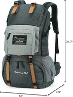 MOUNTAINTOP 40L Hiking Backpack Lightweight Travel Backpack - Image 10