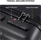 NINETYGO Carry On Luggage 22x14x9 Airline Approved, Small Suitcase - Image 5