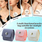 3 PCS Mini Travel Jewelry Organizer Bag - Image 7