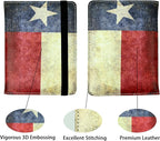 Texas Vintage Flag Passport Holder - Image 2