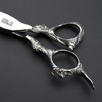 Purple Professional Hairdressing Scissors Hairdresser Hairstylist Cutting Hair & Thinning Hairdressing Scissor (8 inch flat)