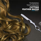 Hair Scissors Kit – 10 Pieces Stainless Steel Precision Shears for Dry & Wet Hair, Professional and Personal Hair Cutting Set for Men and Women, Sharp Barber Tools with Accessories
