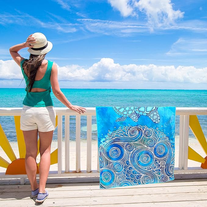 Elite Trend Microfiber Beach Towel - Image 9