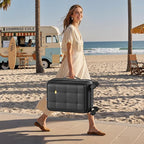 MGB 20 Inch Top Open Carry On Luggage 22x14x9 Airline Approved, Hard Shell - Image 2