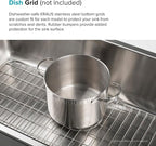 KRAUS Dex 17-Inch Undermount Single Bowl TRU16 Gauge Stainless Steel Kitchen - Image 15