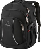 17.3 inch Laptop Backpack, School Bookbag Computer Rucksack by Cafelezx