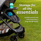 Graco Modes Pramette Travel System, 3-in1 Modular Carseat Stroller Combo - Image 2