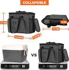 OPUX Soft Cooler Bag, Insulated Collapsible Lunch Cooler Tote - Image 5