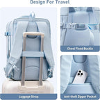 SHOWKOO Travel Backpack For Man Women, Airline Approved Carry On Laptop - Image 6