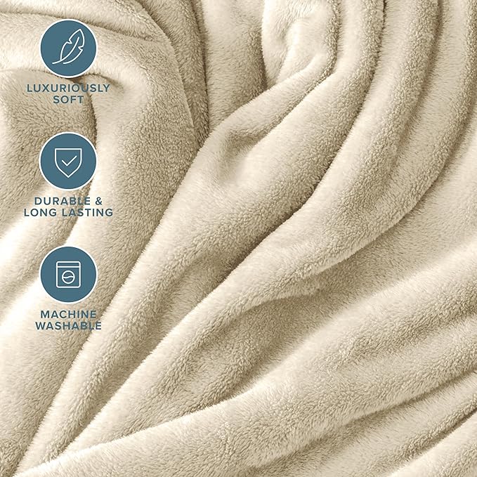 Bare Home Fleece Blanket - Image 4