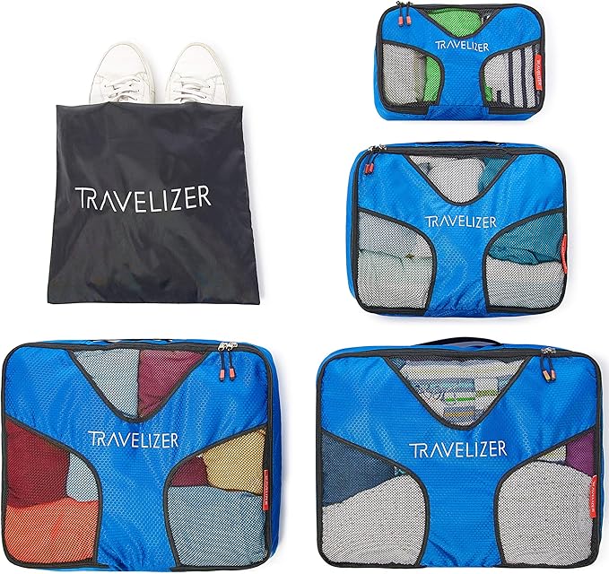 Travel Packing Cubes 5 pcs Luggage Organizer Set - Image 8