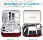CILLA Electronics Organizer Travel, Travel Cord Organizer Case, Compact - Image 2