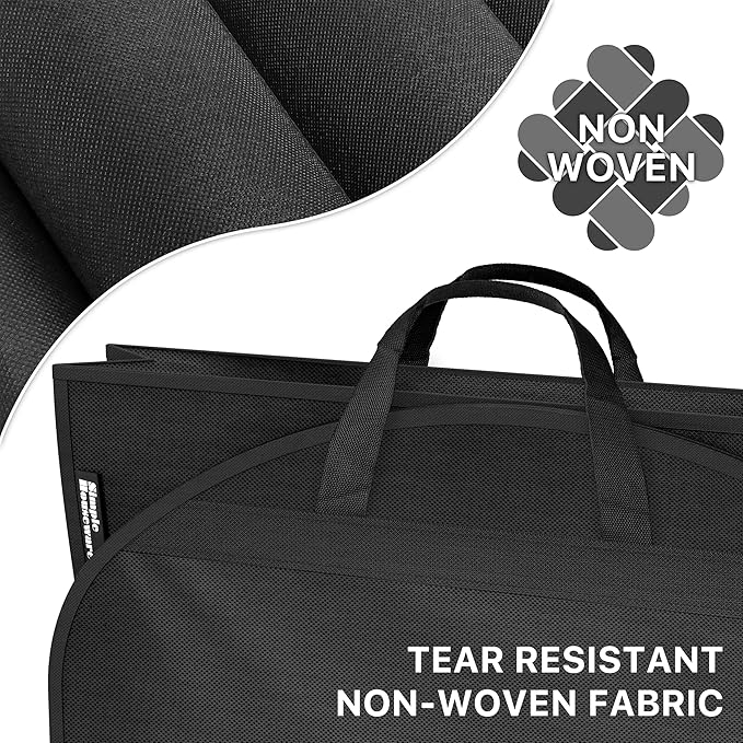 Simple Houseware 60-Inch Travel Garment Bag - Image 3