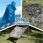 longsinger Hooded Rain Poncho for Adult - Image 5