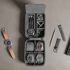 ROTHWELL 5 Watch Travel Case Storage Organizer - Image 3