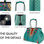 QOGiR Neoprene Multipurpose Beach Bag Tote - Image 5