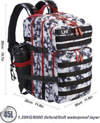LHI Military Tactical Backpack for Men and Women 45L Army 3 Days Assault Pack - Image 3