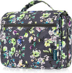 PAVILIA Hanging Toiletry Bag Women Men, Foldable Cosmetic Organizer Travel Bag by PAVILIA