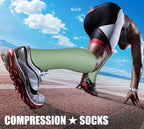 CHARMKING Compression Socks for Women & Men Circulation 15-20 mmHg is Best - Image 3