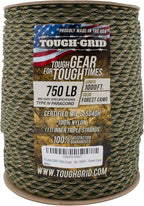 TOUGH-GRID 750 Paracord Rope Nylon Parachute Cord, Made in USA Survival Kit - Image 3