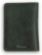 PEGAI Standard Full Grain Crazy Horse Leather Passport Holder | Custom Travel - Image 2