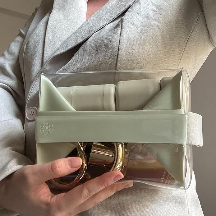 Cadence Parcel - Clear Dopp Kit - Durable and Leak-Resistant Travel Toiletry - Image 5