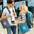 PAVILIA Travel Blanket and Pillow, Arms Opening Airplane Blankets - Image 9