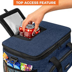 OPUX Soft Cooler Bag, Insulated Collapsible Lunch Cooler Tote - Image 4