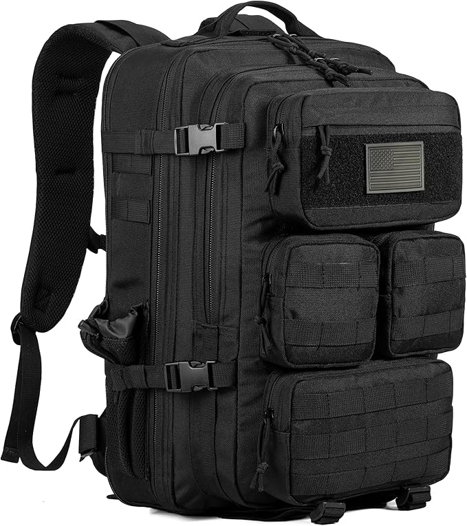 Tactical Backpack for Men, 40/50L Expandable Military Backpack, Waterproof by Home