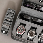 ROTHWELL 8 Watch Travel Case Storage Organizer - Image 4
