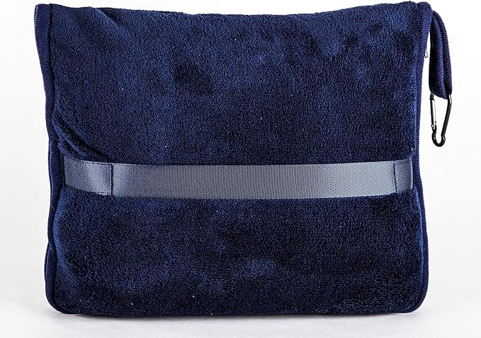 BlueHills Premium Soft 2-Pack Travel Blanket Pillows Airplane Large Plane - Image 9