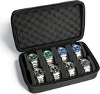 8 slots watch box, hard watch organizer case - Image 5