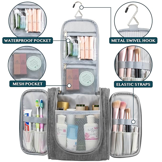 PAVILIA Toiletry Bag Travel Bag - Image 2