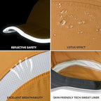 GADIEMKENSD Reflective Folding Outdoor Hat Unstructured Design UPF 50+ Sun - Image 6