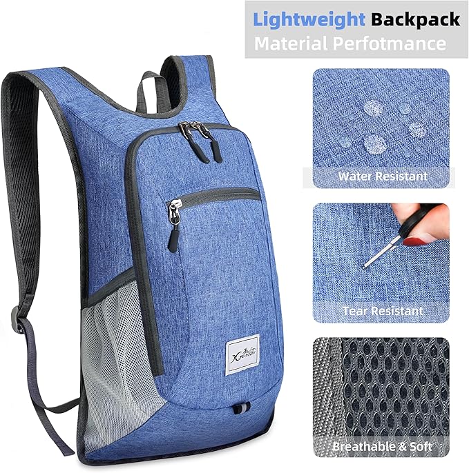 Foldable Hiking Backpack - 10L Daypack - Image 5
