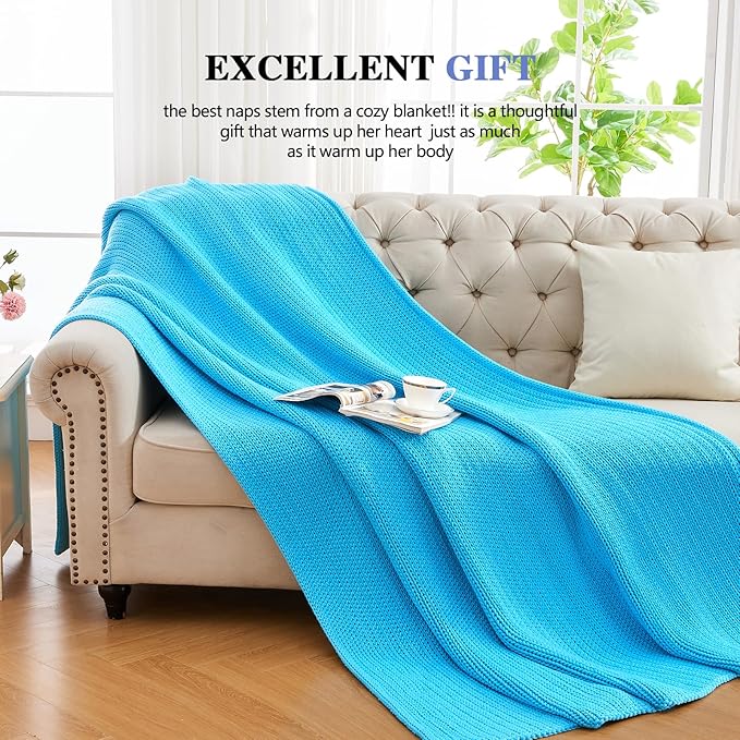 L'AGRATY Knitted Weighted Blanket - Image 8