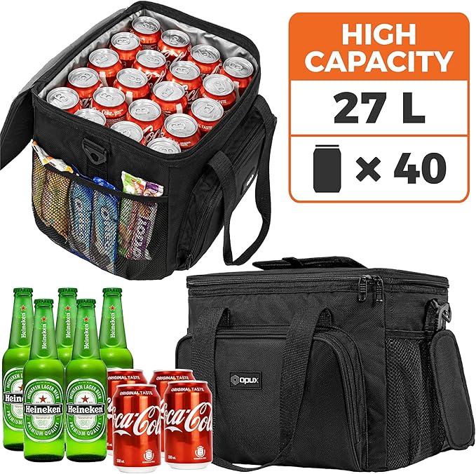 OPUX Soft Cooler Bag, Insulated Collapsible Lunch Cooler Tote - Image 2