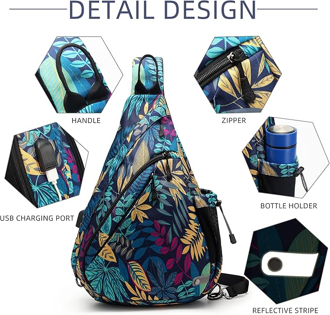 Water-Proof Sling bag/Crossbody Backpack/Shoulder Bag - Image 2