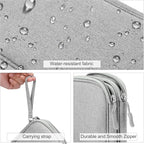 FYY Travel Electronic Cable Organizer Bag, Pouch Electronic Accessories Carry - Image 4
