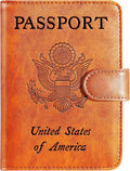 Passport Holder Cover Wallet RFID Blocking Leather Card Case Travel Accessories by PASCACOO