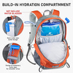 N NEVO RHINO Hiking Backpack 20L Water Resistant Outdoor Day Pack, Lightweight - Image 4