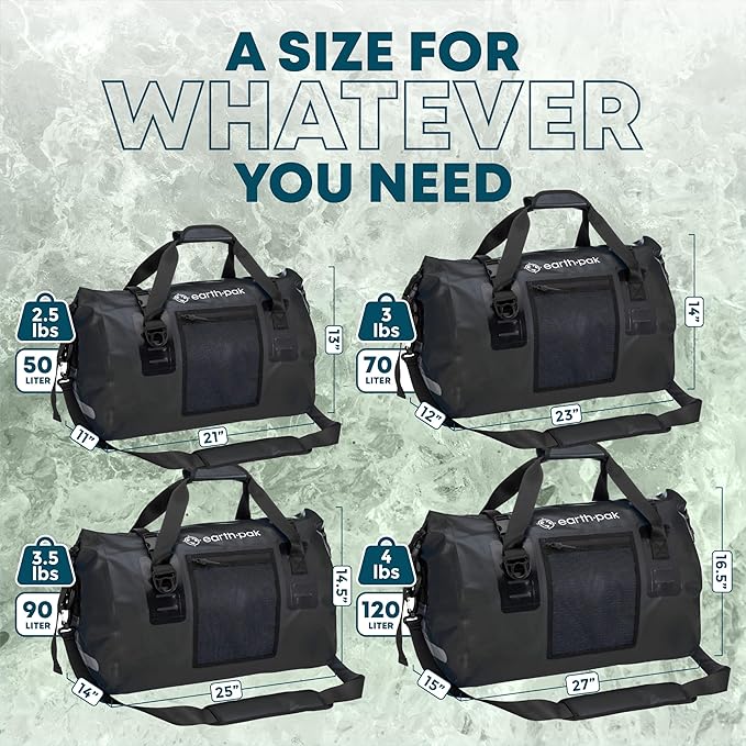 Earth Pak Waterproof Duffel Bag - Image 3