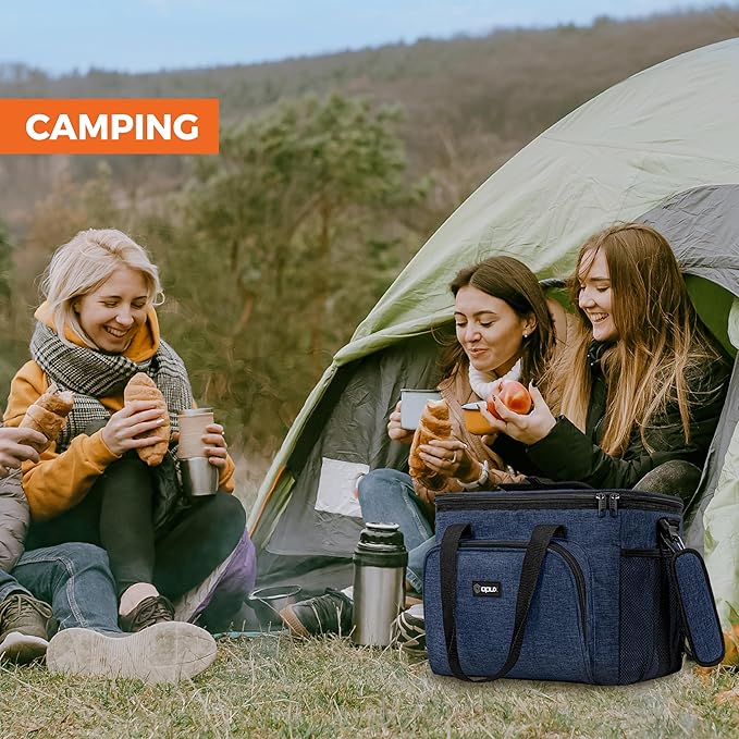 OPUX Soft Cooler Bag, Insulated Collapsible Lunch Cooler Tote - Image 8