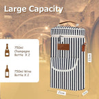 Tirrinia 2 Bottle Wine Gift Tote Carrier - Image 5