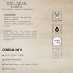 Lawrens Collagen Elastin Cream with Antioxidant Vitamin E & Shea Butter Cosmetics - Hydration - Firmness - Elasticity - 4 oz
