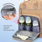 iniuniu Diaper Bag Backpack, 4 in 1 kit Large Unisex Baby Bags - Image 4