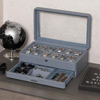 ROTHWELL Luxury Watch Box for 12 Watches – PU Leather Watch Box - Image 2