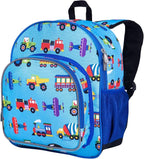 Wildkin 12-inch Kids Backpack – Padded, Adjustable, and Trucks by Wildkin